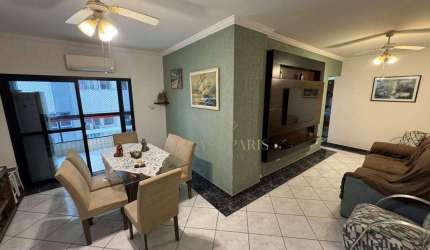 Apartamento com 3 dormitórios à venda, 117 m² por R$ 690.000,00 - Vila Guilhermina - Praia Grande/SP