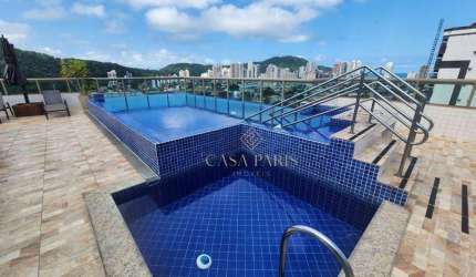 Apartamento com 2 dormitórios à venda, 60 m² por R$ 469.000 - Canto do Forte - Praia Grande/SP