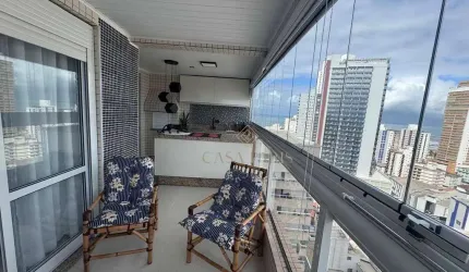 Apartamento com 2 dormitórios à venda, 93 m² por R$ 955.000,00 - Boqueirão - Praia Grande/SP