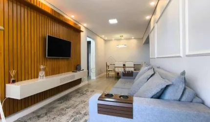 Apartamento com 2 dormitórios à venda, 86 m² por R$ 550.000,00 - Vila Guilhermina - Praia Grande/SP