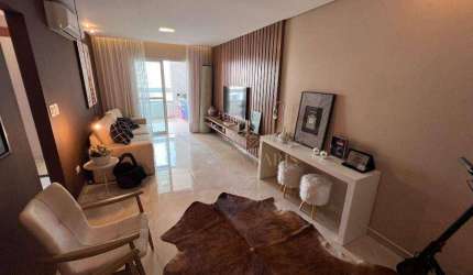 Apartamento com 3 quartos à venda, 130 m² por R$ 1.600.000 - Canto do Forte - Praia Grande/SP