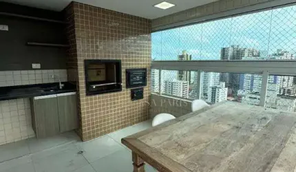 Cobertura com 3 dormitórios à venda, 190 m² por R$ 1.870.000 - Vila Guilhermina - Praia Grande/SP