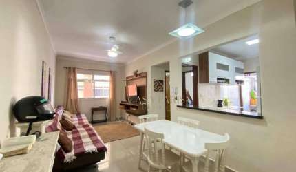 Apartamento com 1 dormitório à venda, 53 m² por R$ 350.000,00 - Canto do Forte - Praia Grande/SP