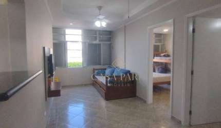Apartamento com 2 dormitórios à venda, 66 m² por R$ 336.000,00 - Vila Guilhermina - Praia Grande/SP
