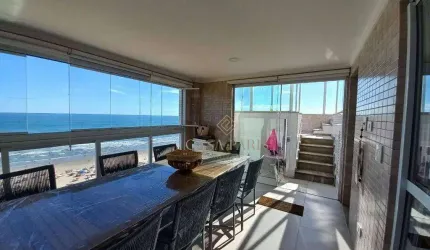 Cobertura com 3 dormitórios à venda, 192 m² por R$ 2.750.000 - Aviação - Praia Grande/SP