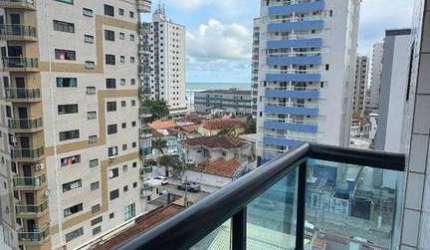 Apartamento com 1 dormitório à venda, 56 m² por R$ 310.000,00 - Ocian - Praia Grande/SP