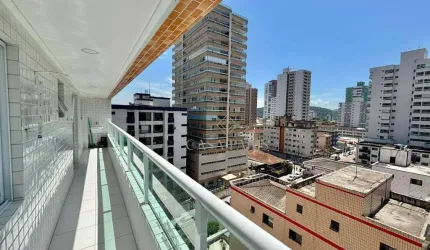 Apartamento com 1 dormitório à venda, 40 m² por R$ 305.000,00 - Boqueirão - Praia Grande/SP