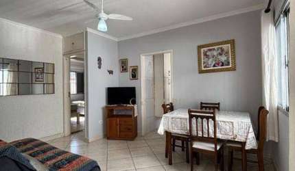 Apartamento com 1 dormitório à venda, 50 m² por R$ 265.000 - Vila Guilhermina - Praia Grande/SP