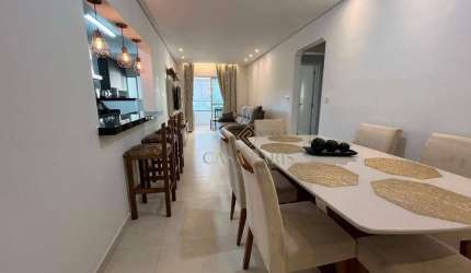 Apartamento com 3 dormitórios à venda, 120 m² por R$ 950.000,00 - Canto do Forte - Praia Grande/SP