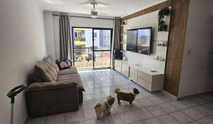 Apartamento com 2 dormitórios à venda, 110 m² por R$ 520.000,00 - Aviação - Praia Grande/SP
