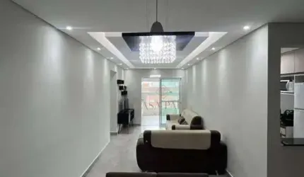 Apartamento com 2 dormitórios à venda, 83 m² por R$ 750.000,00 - Boqueirão - Praia Grande/SP