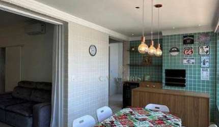 Apartamento com 2 dormitórios à venda, 109 m² por R$ 785.000,00 - Canto do Forte - Praia Grande/SP