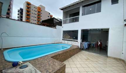 Casa 2 dormitórios com piscina à venda, 210 m² por R$  - Tupi - Praia Grande/SP