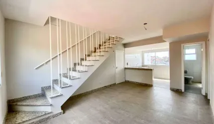 Cobertura à venda, 2 quartos, 1 suíte, 2 vagas, Castelo - Belo Horizonte/MG