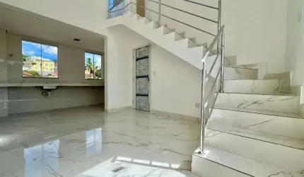 Cobertura à venda, 2 quartos, 1 vaga, Santa Amélia - Belo Horizonte/MG