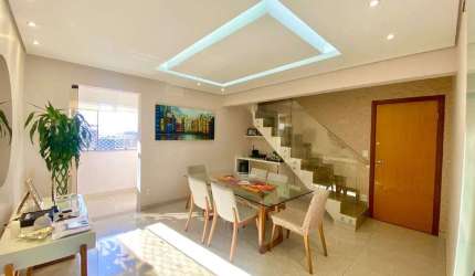 Cobertura à venda, 3 quartos, 1 suíte, 2 vagas, Castelo - Belo Horizonte/MG