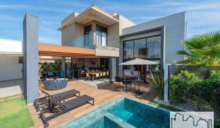 Casa com 3 dormitórios à venda, 290 m² por R$ 2.100.000 - Condomínio Portal das Tipuanas - Araraquara/SP