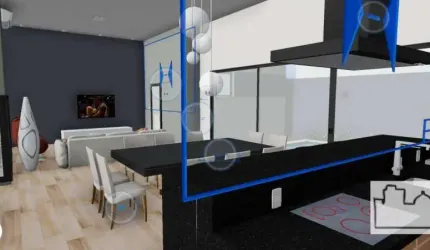 Casa em construção a venda no condomínio Altos do Jaraguá.