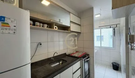 Apartamento MArtim de Sá 2 dorms 1 banheiro, armário na cozinha