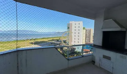 Apartamento frente mar 3 dorms, sendo 1 suíte. Aruan Caraguatatuba