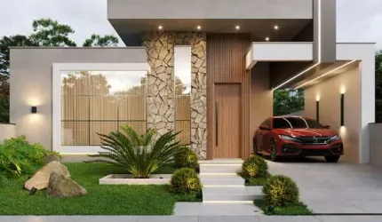 Casa Alto Padrão 3 dor. sendo 1 suíte - Piscina