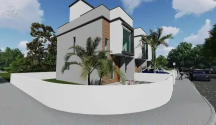 Sobrado com 2 quartos - Parque das rosas Palhoça