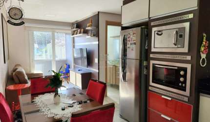 APARTAMENTO COM SACADA E CHURRASQUEIRA NO BAIRRO CIDADE NOVA