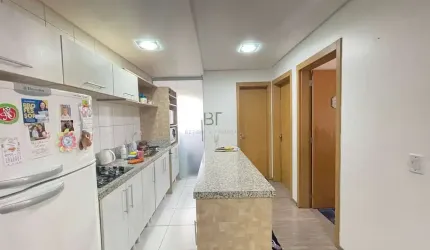 APARTAMENTO SEMIMOBILIADO COM 2 DORMITÓRIOS 1 VAGA NO BAIRRO BELA VISTA