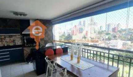Apartamento para Venda em São Bernardo do Campo, Nova Petrópolis, 4 dormitórios, 2 suítes, 4 banheiros, 3 vagas