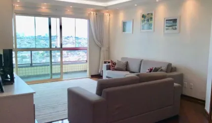 Apartamento para Venda em São Bernardo do Campo, Vila Mussolini, 4 dormitórios, 3 suítes, 4 banheiros, 5 vagas