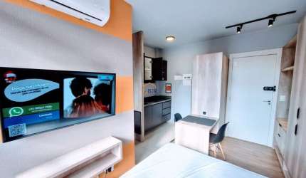 Apartamento com 1 quarto para alugar na Rua Bárbara Cvintal, 280, Mossunguê, Curitiba por R$ 2.300