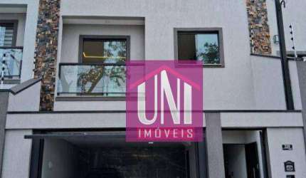 Sobrado com 3 dormitórios à venda, 152 m² por R$ 760.000,00 - Parque Jaçatuba - Santo André/SP