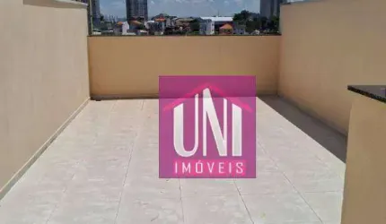 Cobertura com 2 dormitórios à venda, 120 m² por R$ 588.000 - Vila Valparaíso - Santo André/SP