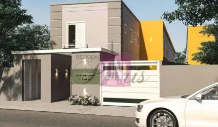 Sobrado com 2 dormitórios à venda, 69 m² por R$ 359.000,00 - Vila Valparaíso - Santo André/SP