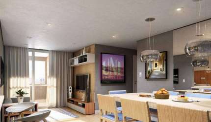 Apartamento com 2 dormitórios à venda, 65 m² por R$ 446.000,00 - Vila Curuçá - Santo André/SP
