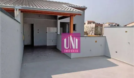 Cobertura com 2 dormitórios à venda, 100 m² por R$ 390.000,00 - Vila Linda - Santo André/SP