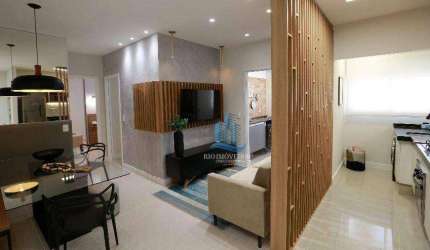 Apartamento com 2 dormitórios à venda, 54 m² por R$ 527.000,00 - Campestre - Santo André/SP