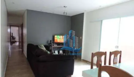Sobrado com 3 dormitórios à venda, 147 m² por R$ 790.000,00 - Campestre - Santo André/SP