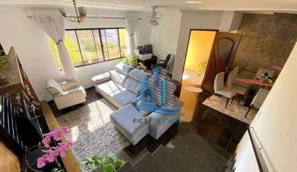 Sobrado com 3 dormitórios à venda, 280 m² por R$ 1.300.000,00 - Cerâmica - São Caetano do Sul/SP