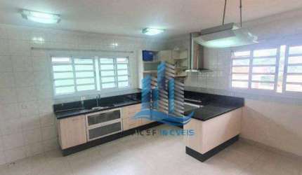 Sobrado com 4 dormitórios, 360 m² - venda por R$ 1.350.000,00 ou aluguel por R$ 7.531,67/mês - Vila Bastos - Santo André/SP