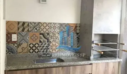 Apartamento com 3 dormitórios à venda, 96 m² por R$ 890.000,00 - Vila Scarpelli - Santo André/SP