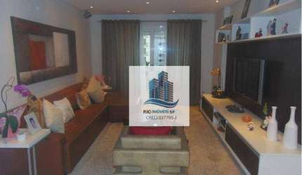 Apartamento com 3 dormitórios à venda, 155 m² por R$ 1.600.000,00 - Barcelona - São Caetano do Sul/SP