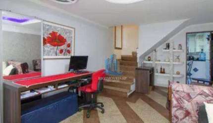 Sobrado com 3 dormitórios à venda, 120 m² por R$ 799.000,00 - Cerâmica - São Caetano do Sul/SP