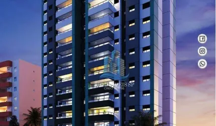 Apartamento com 3 dormitórios à venda, 92 m² por R$ 950.000,00 - Campestre - Santo André/SP