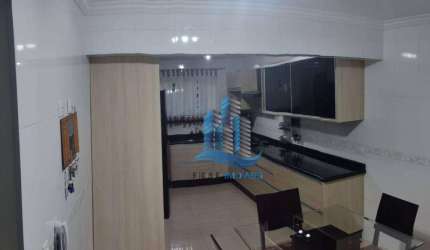 Sobrado com 3 dormitórios à venda, 236 m² por R$ 1.150.000,00 - Nova Gerti - São Caetano do Sul/SP