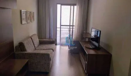 Flat com 1 dormitório à venda, 38 m² por R$ 330.000,00 - Barcelona - São Caetano do Sul/SP