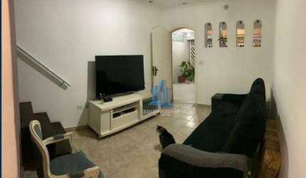 Sobrado com 3 dormitórios à venda, 110 m² por R$ 745.000,00 - Olímpico - São Caetano do Sul/SP