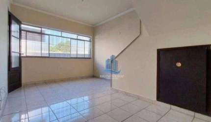 Sobrado Comercial com 3 dormitórios para alugar, 170 m² por R$ 6.115/mês - Nova Gerti - São Caetano do Sul/SP