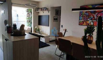 Apartamento com 3 dormitórios à venda, 72 m² por R$ 990.000 - Santo Antônio - São Caetano do Sul/SP