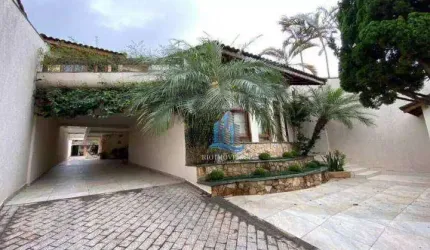 Sobrado com 4 dormitórios, 495 m² - venda por R$ 2.809.000 ou aluguel por R$ 22.517/mês - Jardim - Santo André/SP